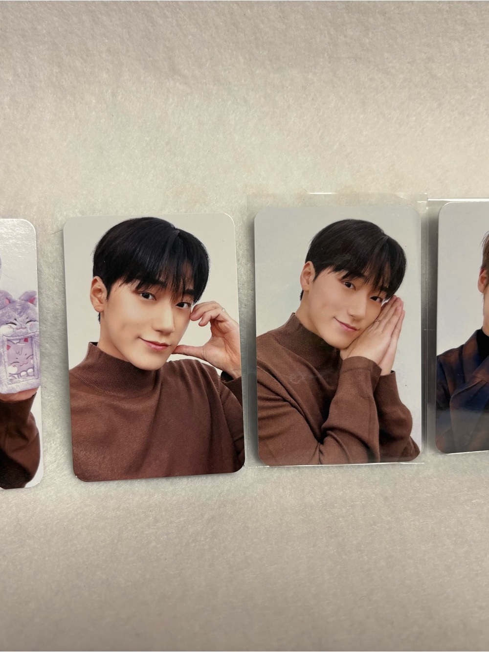 Set of 4 CHOI SAN Jeong Yunho Ateez Aniteez Sandeoki Photocards PC Dreamland - Picture 4 of 4